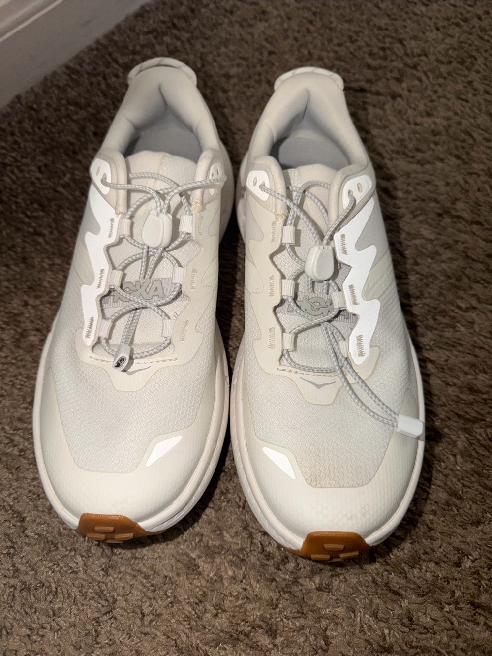 Hoka Transport White